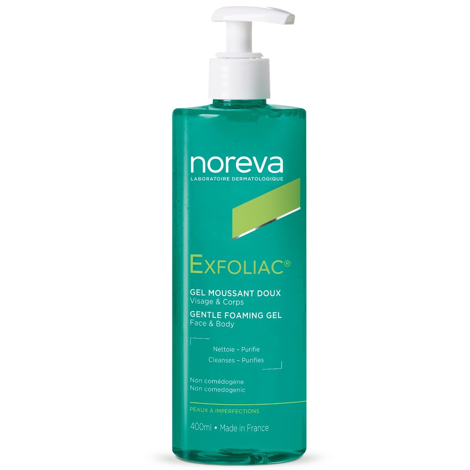 Норева Мягкий очищающий гель для лица и тела, (Noreva, Exfoliac