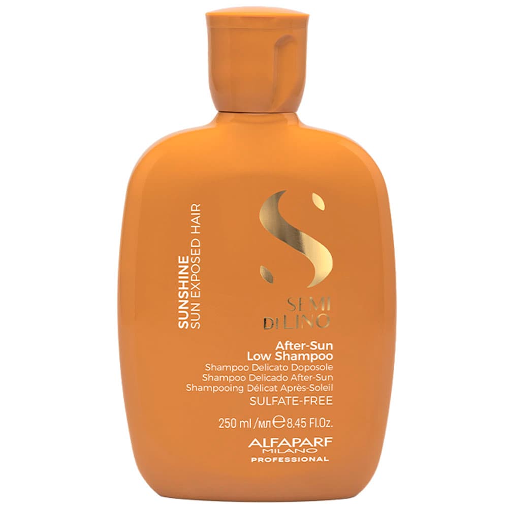Бессульфатный шампунь после воздействия солнечных лучей After Sun Low Shampoo, (Alfaparf Milano, SunShine)
