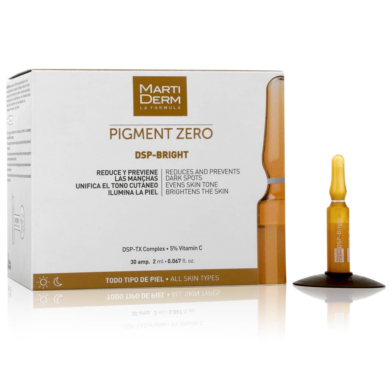Мартидерм Ампулы против пигментных пятен DSP-Bright, 30 х (Martiderm, Pigment Zero