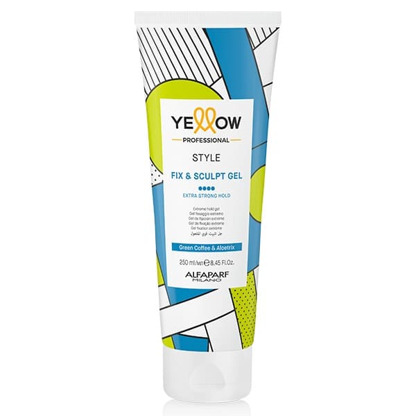 Еллоу Профешнл Гель экстрасильной фиксации для укладки волос Fix & Sculpt Gel, (Yellow Professional, Style