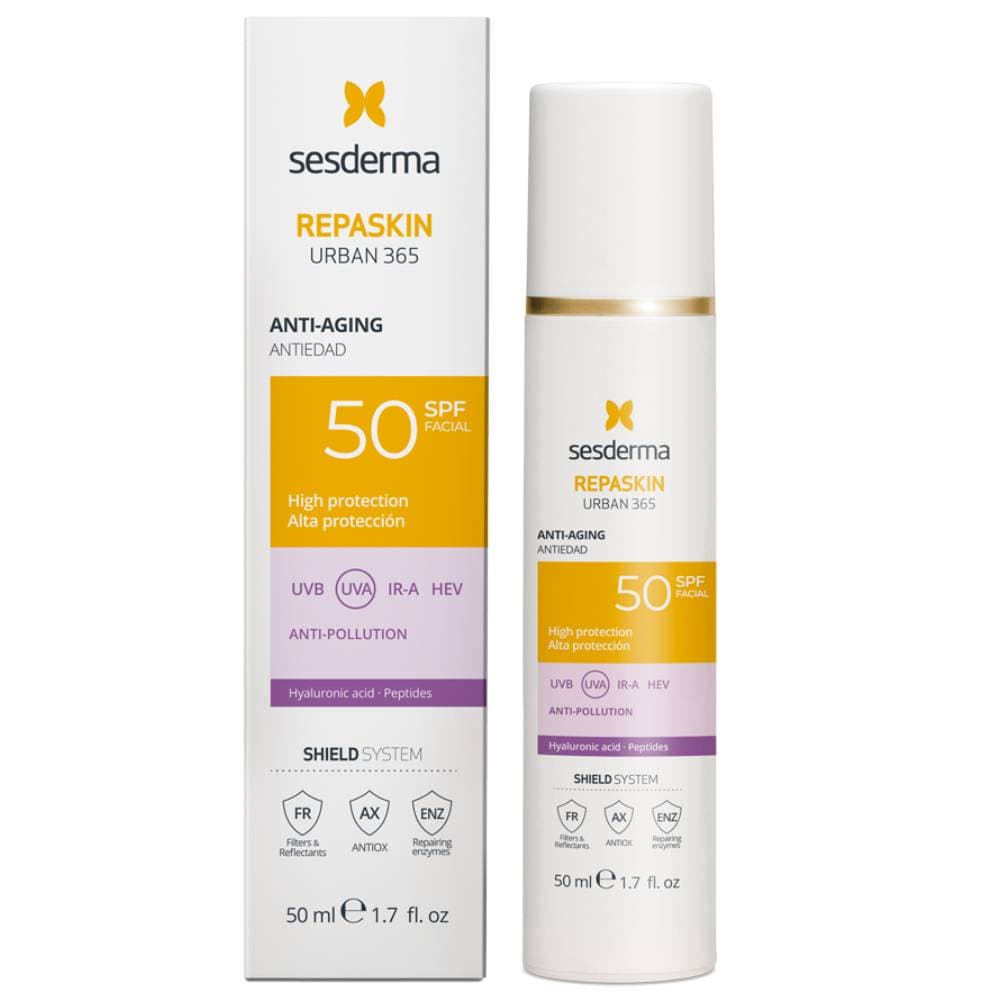 Сесдерма Солнцезащитный антивозрастной крем для лица Urban 365 SPF50, (Sesderma, Repaskin