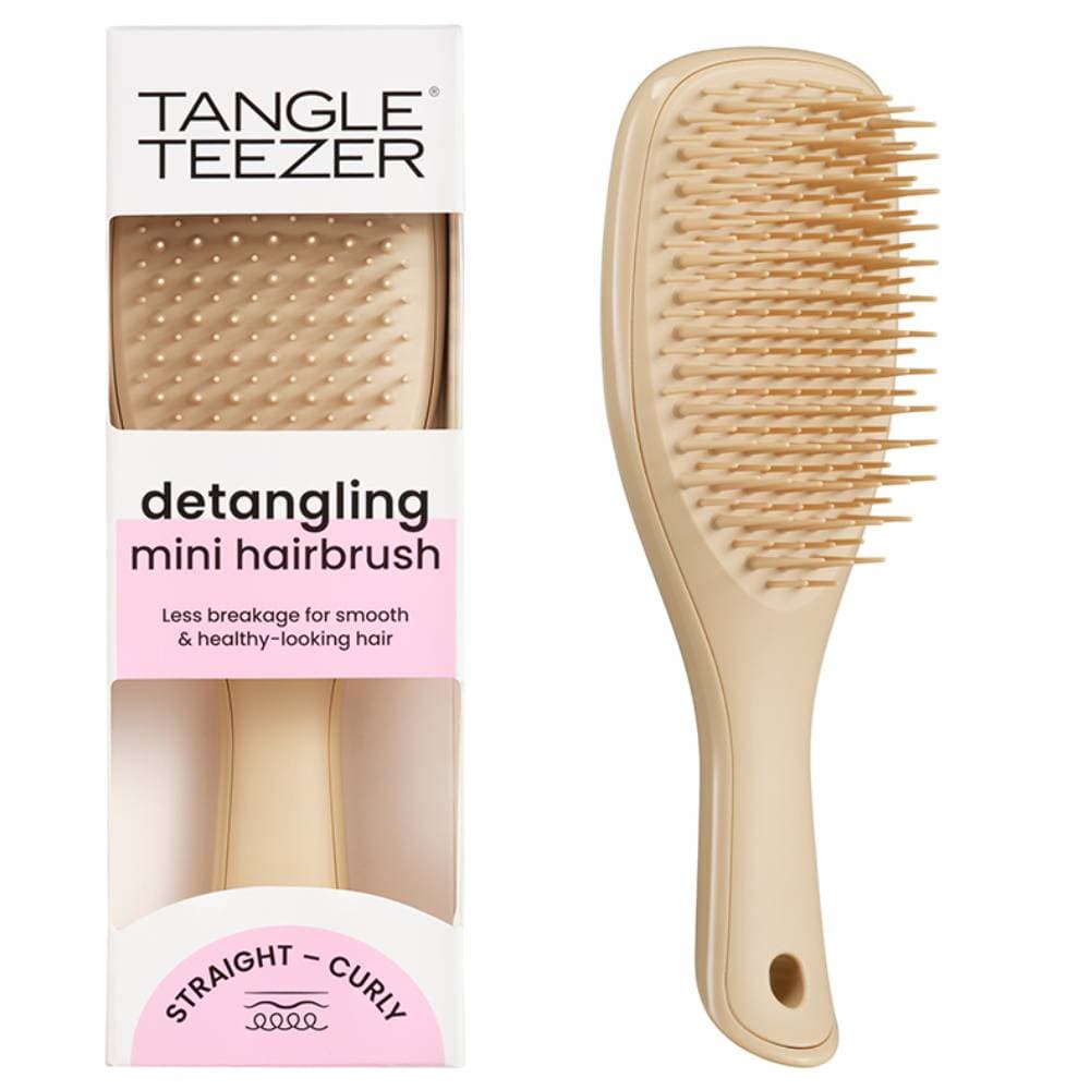 Тангл Тизер Расческа для прямых и волнистых волос Mini Oat Cream (Tangle Teezer, The Ultimate Detangler