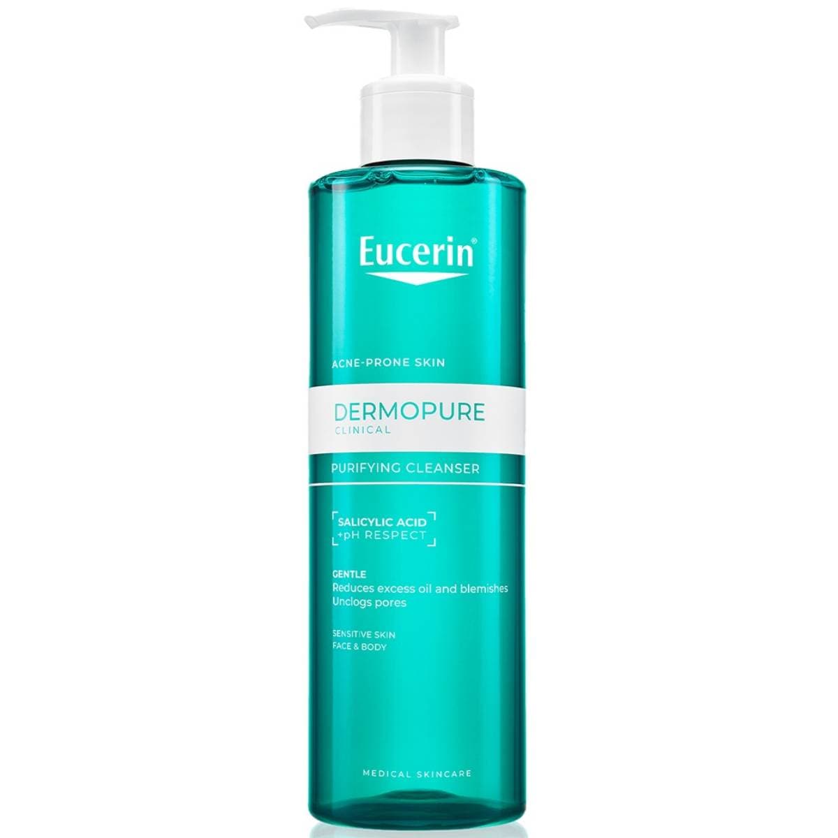 Эуцерин Очищающий гель для лица и тела, (Eucerin, DermoPure