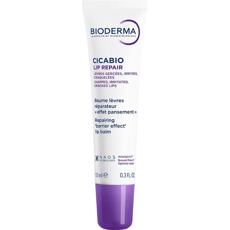 Биодерма Восстанавливающий бальзам для очень сухих губ, (Bioderma, Cicabio