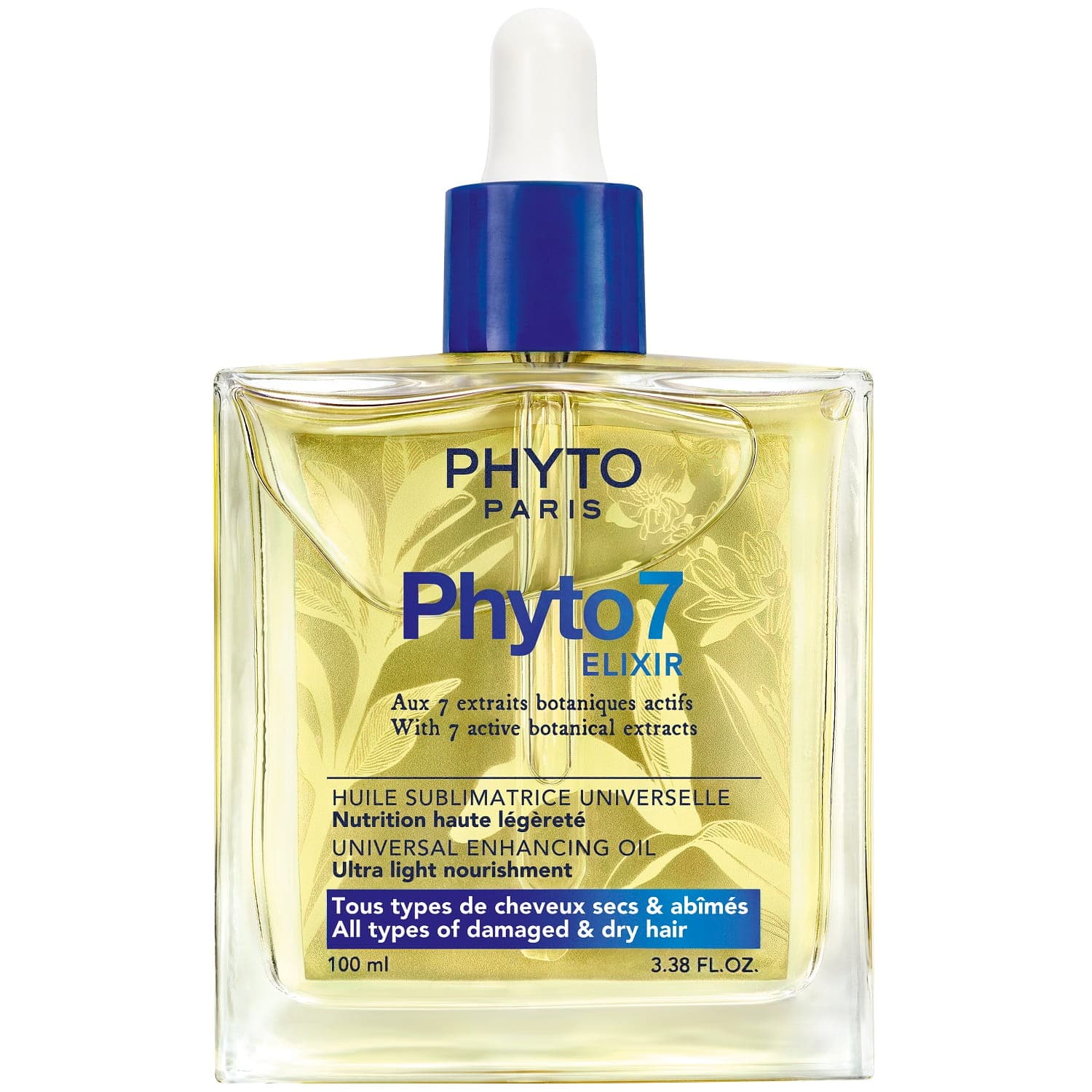Фито Питательное масло для сухих и поврежденных волос Elixir Phyto 7, (Phyto, Phyto7 Elixir