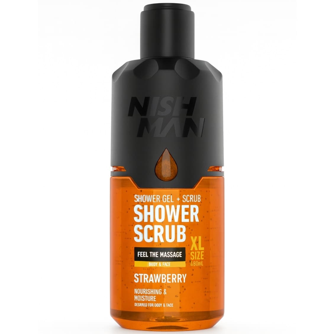 Нишмэн Гель для душа с ароматом клубники Shower & Scrab Strawberry (Nishman, Skin Care