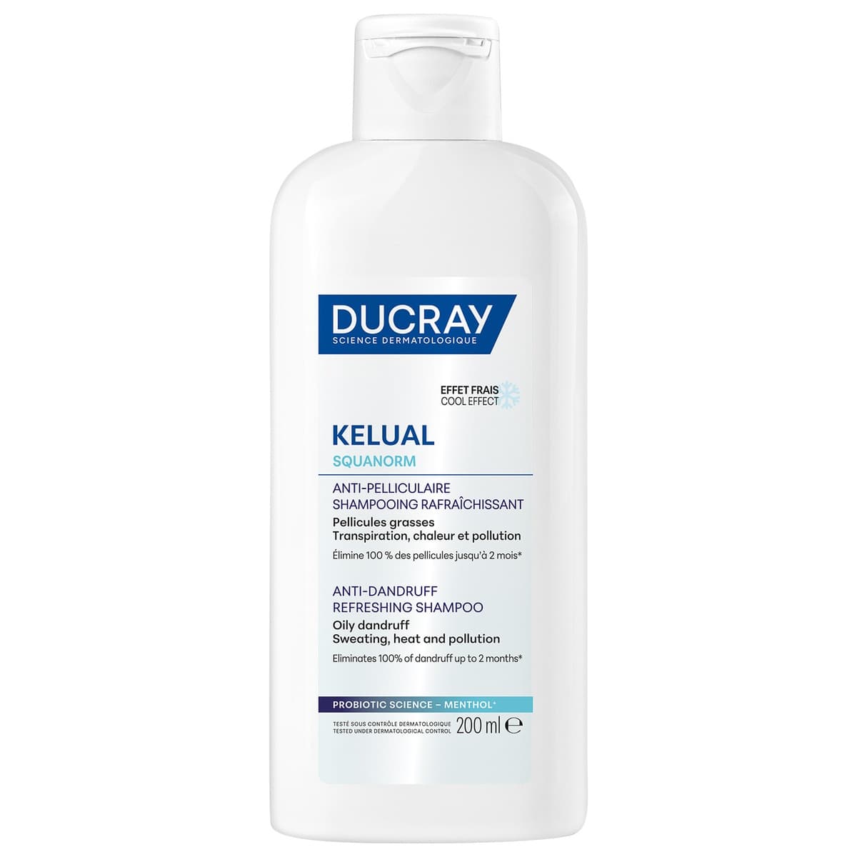 Дюкрэ Освежающий шампунь против жирной перхоти Squanorm, (Ducray, Kelual