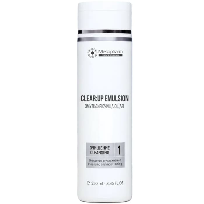 Мезофарм Профешнл Очищающая эмульсия для любого типа кожи Clear:Up Emulsion, (Mesopharm Professional, Очищение и тонизация