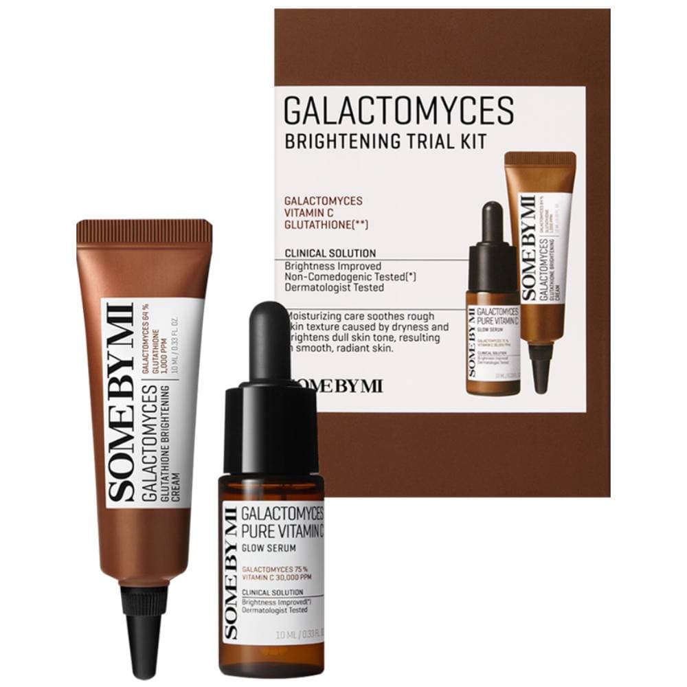 Сом Бай Ми Набор Brightening Trial Kit: сыворотка для лица 10 мл + крем для лица 10 мл (Some By Mi, Galactomyces