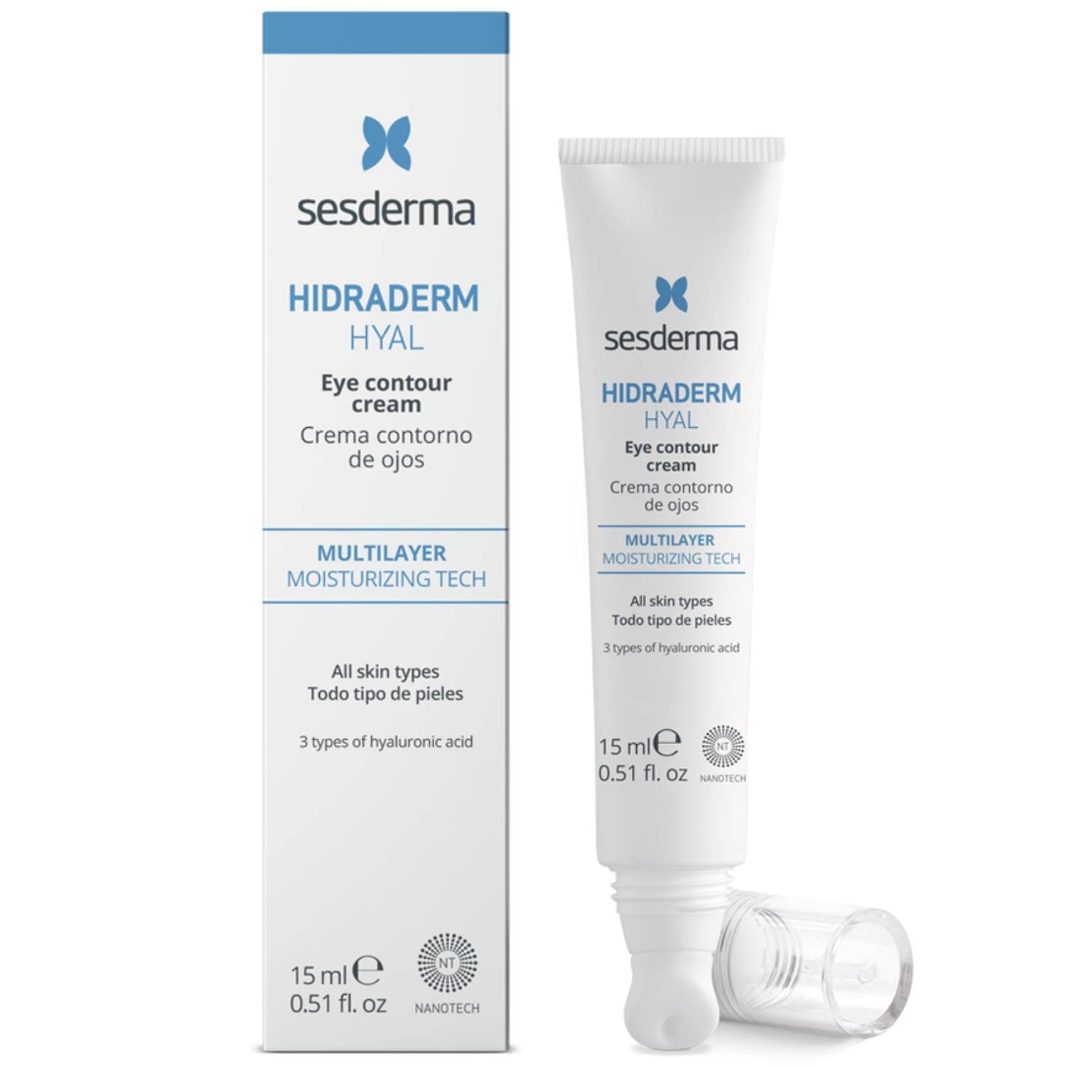 Сесдерма Крем-контур для зоны вокруг глаз Hyal Eye Contour Cream, (Sesderma, Hidraderm