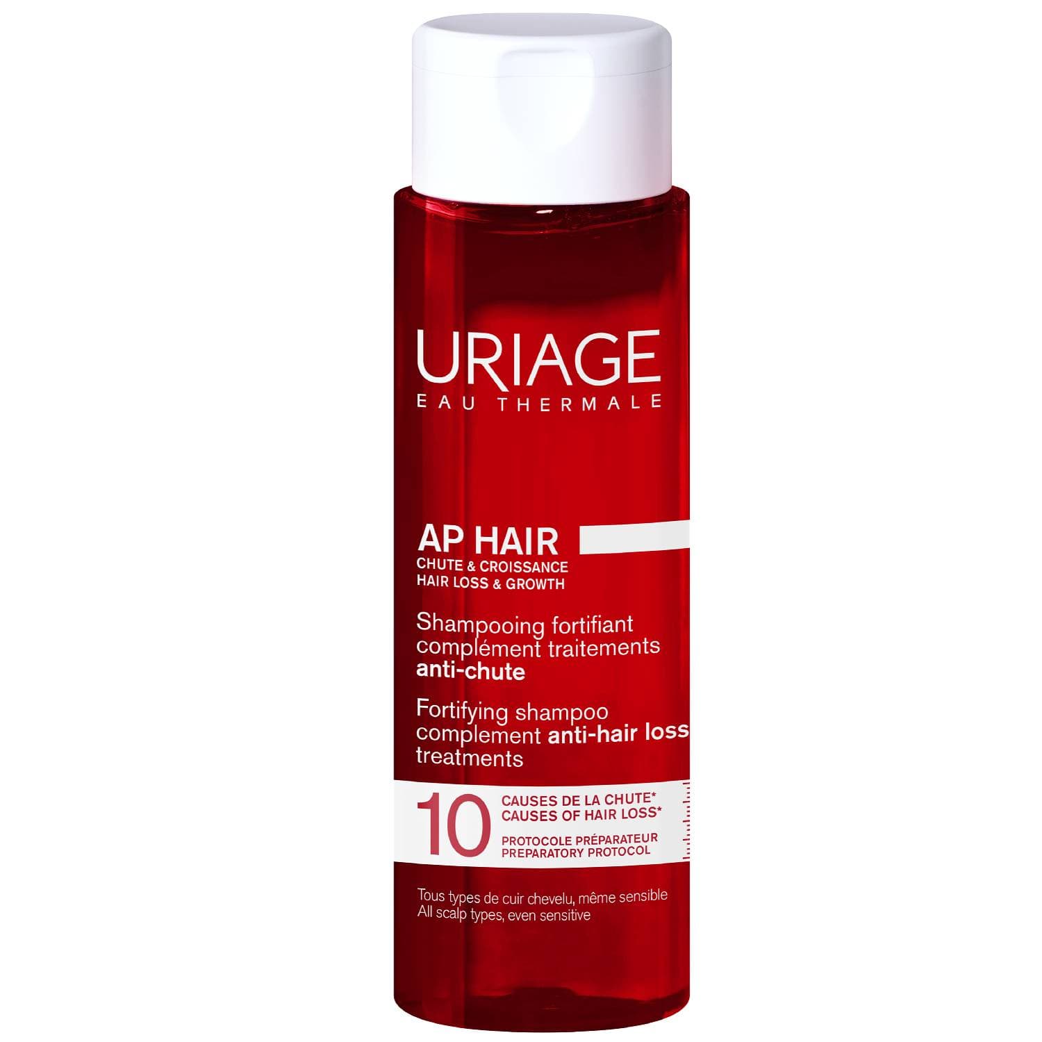 Урьяж Укрепляющий шампунь против выпадения волос Anti Hair Loss Shampoo, (Uriage, AP Hair)