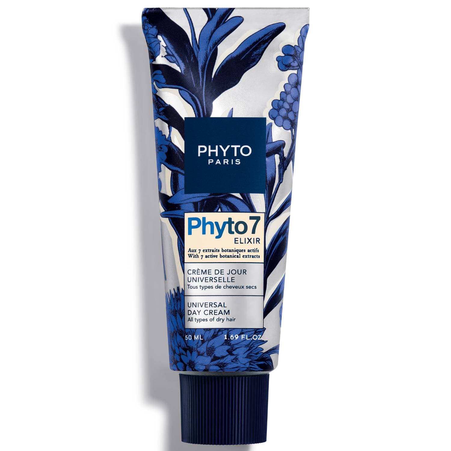 Фито Универсальный дневной крем для всех типов сухих волос Universal Day Cream, (Phyto, Phyto7 Elixir