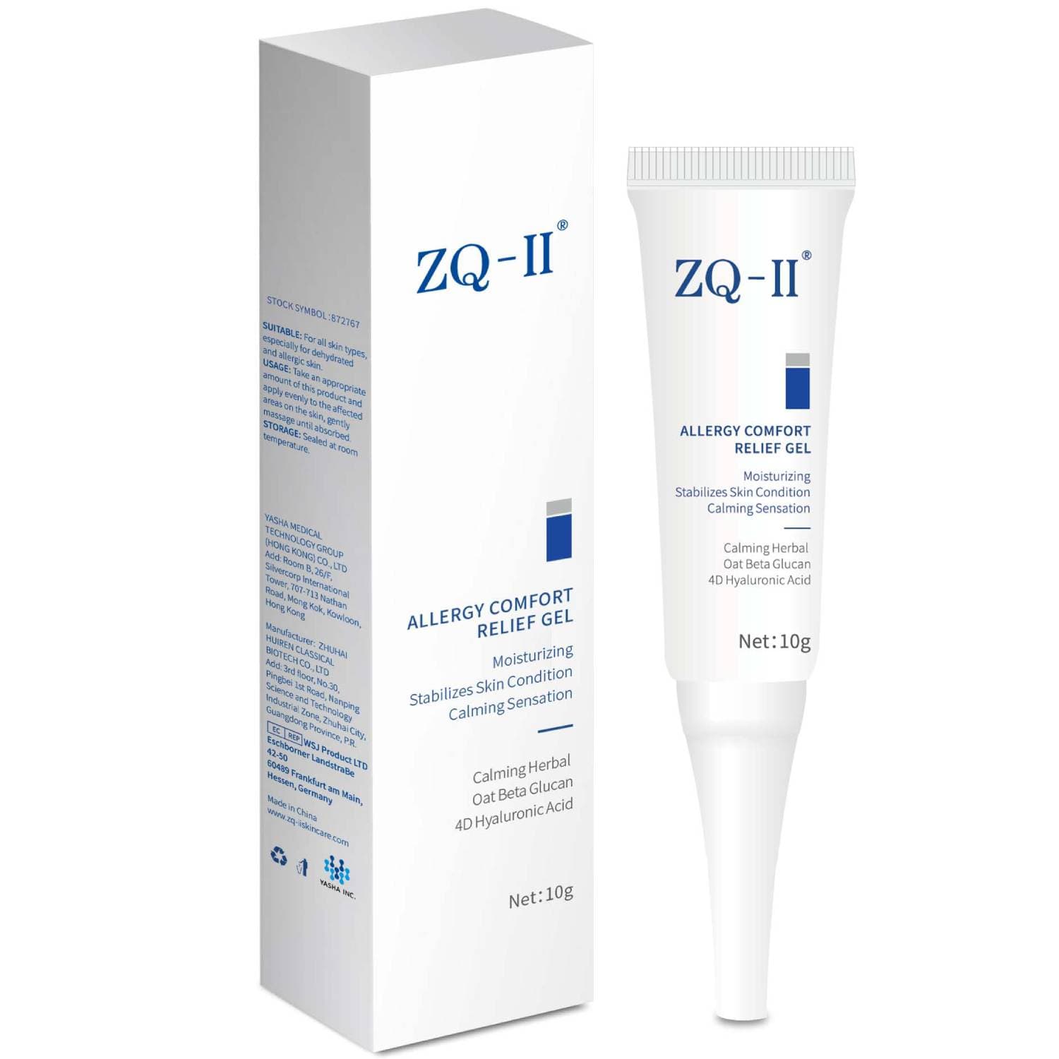 Зет-Кью II Успокаивающий гель для снятия аллергии Allergy Comfort Relief Gel, (ZQ-II