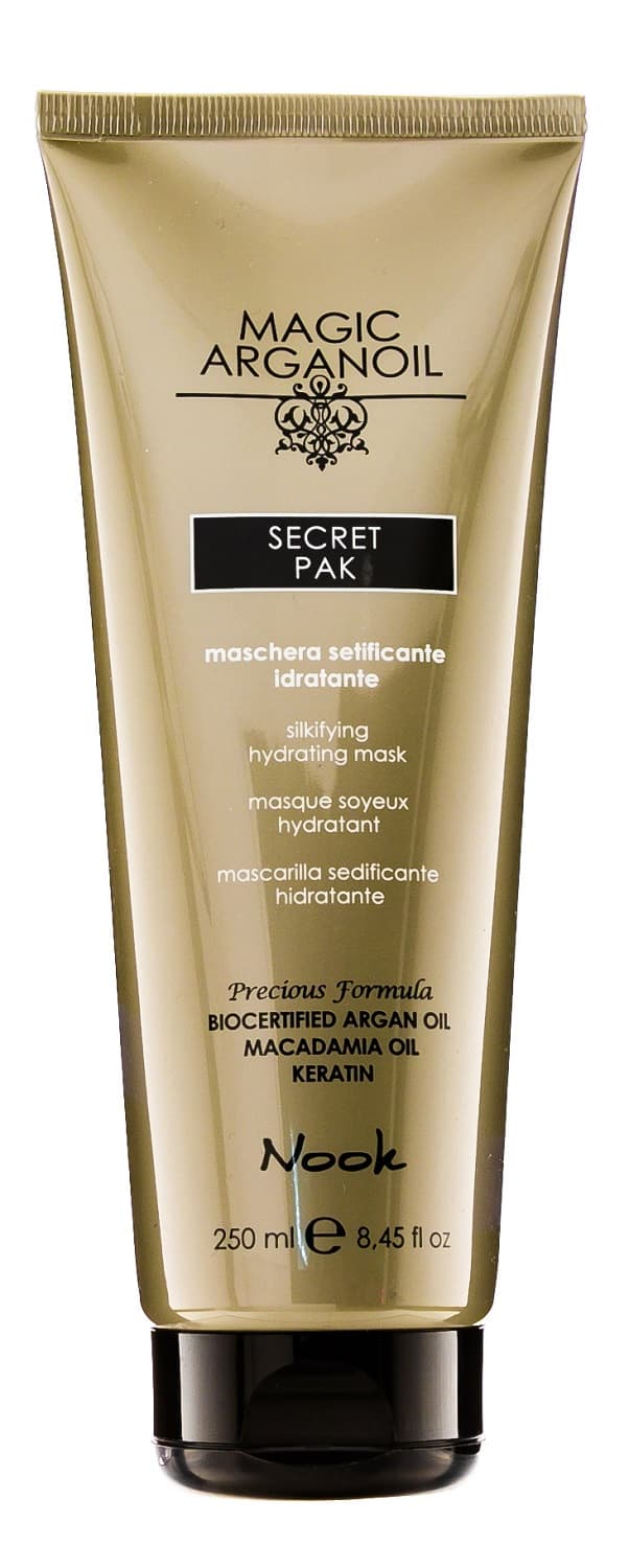 Нук Увлажняющая разглаживающая маска для волос Pak, (Nook, Magic Arganoil