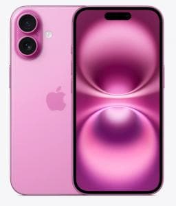 Смартфон Apple iPhone 16 Plus 128 ГБ, Dual: nano SIM + eSIM, Pink