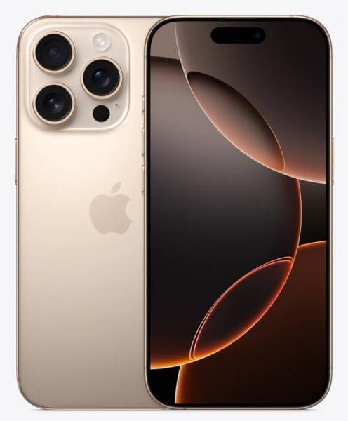 Смартфон Apple iPhone 16 Pro Max 1 ТБ, Dual: nano SIM + eSIM, Desert Titanium