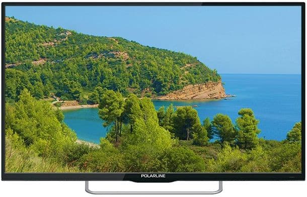 Телевизор POLARLINE 43PL51TC 43" 1920x1080 (Full HD) чёрный, 43PL51TC