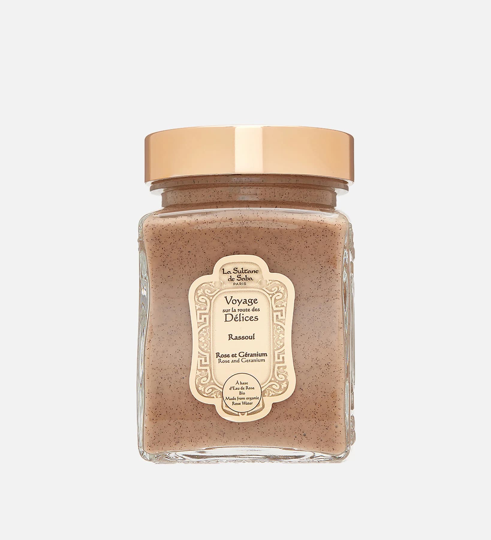PATE LAVANTE AU RASSOUL - ROSE ET GERANIUM