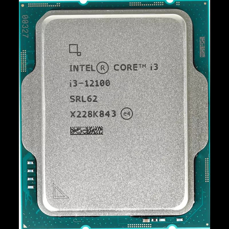 Процессор Intel Core i3 12100 Soc-1700 (CM8071504651012 SRL62) (3.3GHz/Intel UHD Graphics 730) OEM