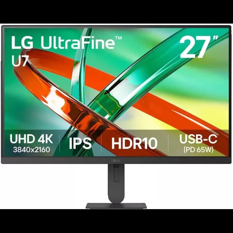 Монитор LG 27 UltraFine 27U730B-B черный IPS LED 16:9 HDMI матовая HAS 1000:1 300cd 178гр/178гр 3840x2160 60Hz DP UHD 6.1кг