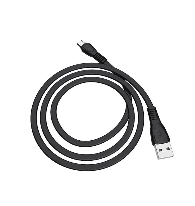 Кабель USB - MicroUSB HOCO X40 1м черный (6931474711670)