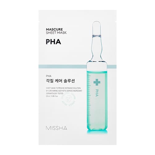 Отшелушивающая маска Mascure Peeling solution sheet mask