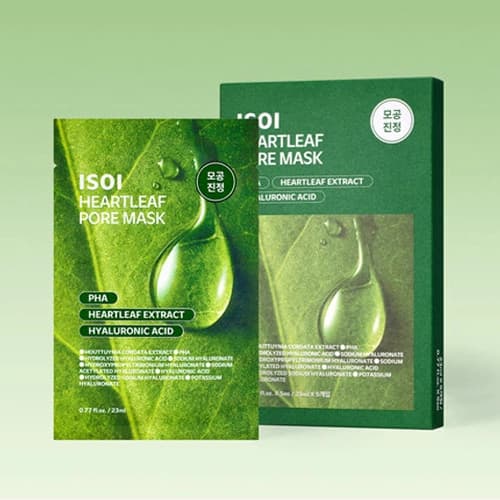 Маска для сужения пор с хаутиуния Heartleaf Pore Mask ( .)