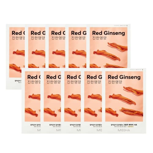 Airy Fit Тканевая маска #Red Ginseng ( .)