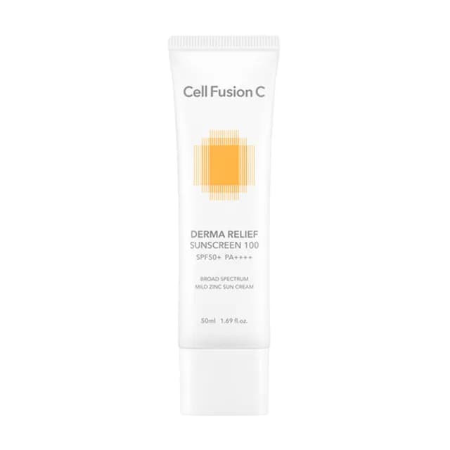 Успокаивающий солнцезащитный крем Derma Relief 100, SPF50 PA++++