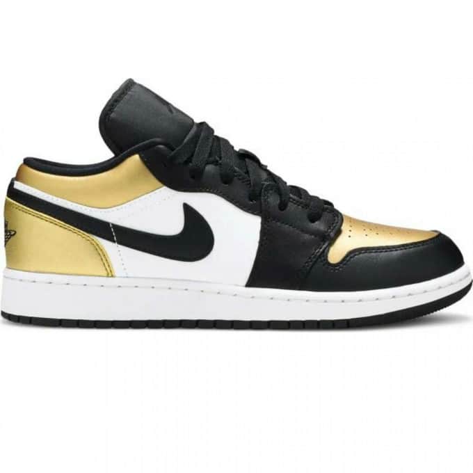 Кроссовки Nike Air Jordan 1 Low «Gold Toe»