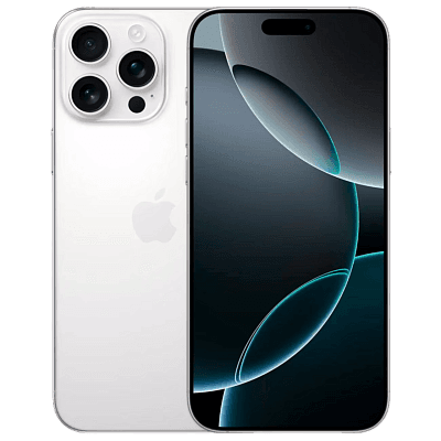 Apple iPhone 16 Pro Max 256 ГБ, White Titanium, eSIM
