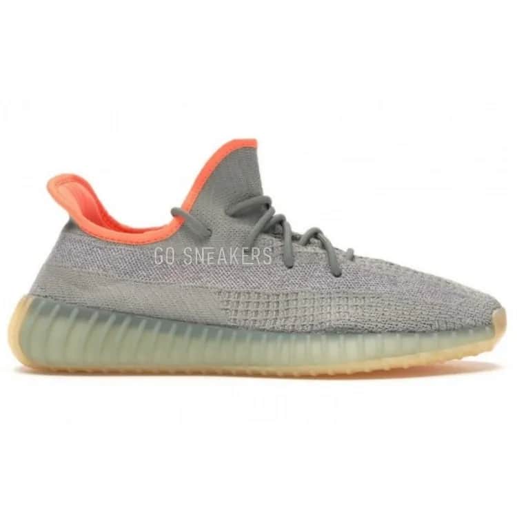 Детские кроссовки Adidas Yeezy Boost 350 v2 DESERT SAGE