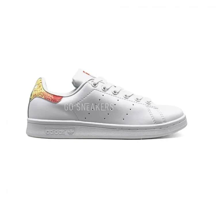 Женские кроссовки Adidas Stan Smith Leather Paint