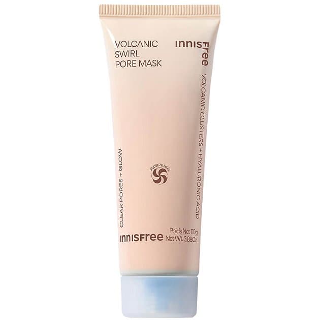 Двойная глиняная маска для лица Innisfree Volcanic Swirl Pore Mask