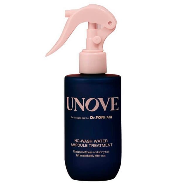 Восстанавливающий термозащитный спрей для волос Unove No-Wash Water Ampoule Treatment