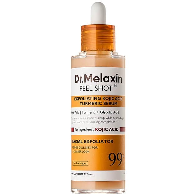 Пилинг с койевой кислотой Dr.Melaxin Peel Shot Kojic Acid Turmeric Serum