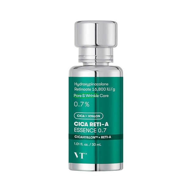 Бустер-эссенция с высокой концентрацией ретинола и центеллой VT Cosmetics Cica Reti-A Essence 0.7