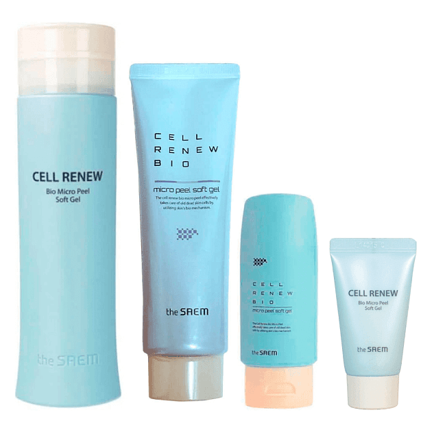 Пилинг-скатка для лица The Saem Cell Renew Peel Micro Bio Soft Gel