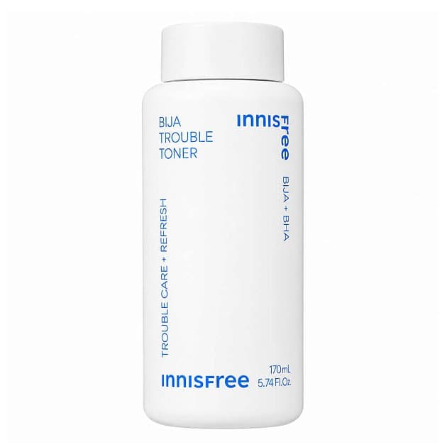 Тонер с маслом торреи против воспалений Innisfree Bija Trouble Toner