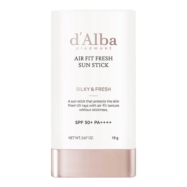 Освежающий солнцезащитный стик с белым трюфелем d'Alba Air Fit Fresh Sun Stick SPF50+ PA++++