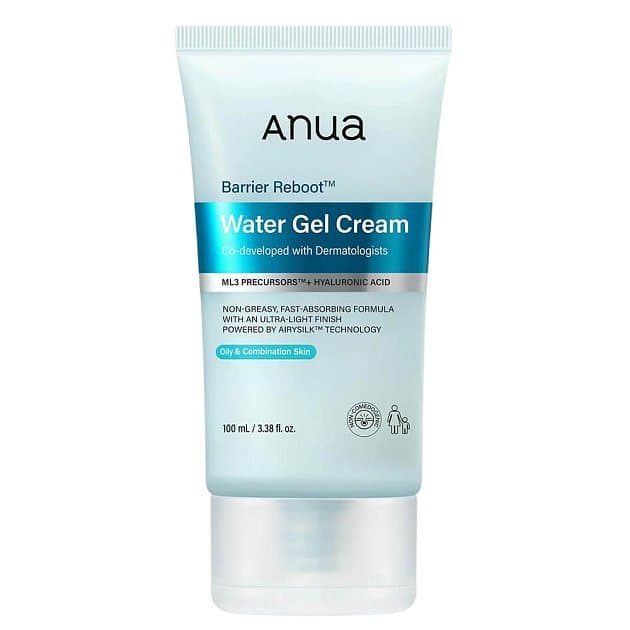 Лёгкий барьерный крем-гель с липидами Anua Barrier Reboot Watery Gel Cream