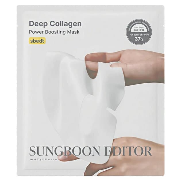Подтягивающая гидрогелевая маска Sungboon Editor Deep Collagen Power Boosting Mask