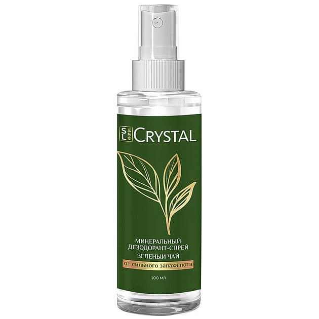 Минеральный дезодорант-спрей с ароматом зелёного чая Secrets Lan Crystal Deodorant Spray