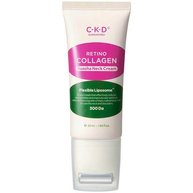 Роликовый крем для массажа шеи с ретиналем CKD Retino Collagen Small Molecule 300 Guasha Neck Cream