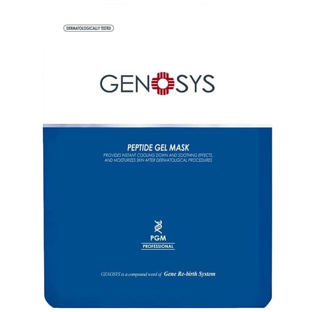Омолаживающая гидрогелевая маска с аргирелином Genosys Peptide Gel Mask