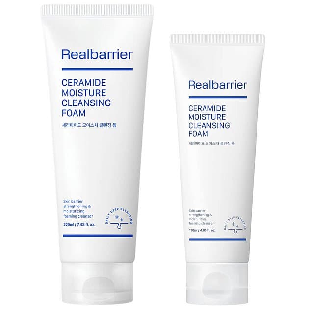 Увлажняющая пенка для умывания с церамидами Real Barrier Ceramide Moisture Cleansing Foam