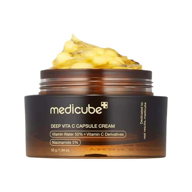 Капсульный осветляющий крем с витамином С medicube Deep Vita C Capsule Cream