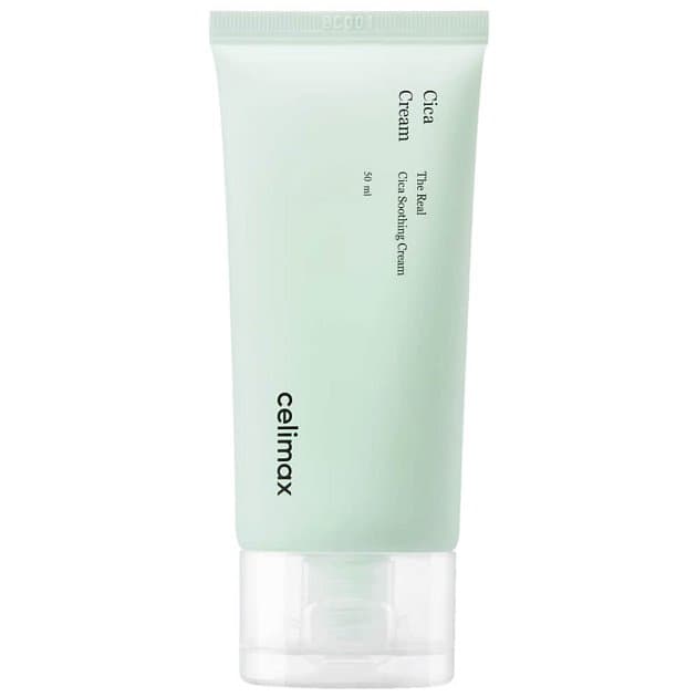 Лёгкий безмасляный крем с экстрактом центеллы Celimax The Real Cica Soothing Cream
