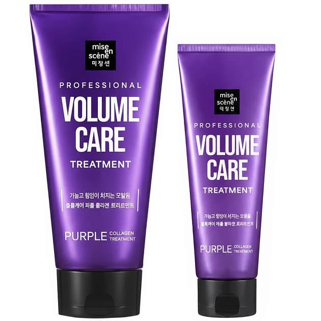 Увлажняющий кондиционер с коллагеном Mise en Scene Volume Care Purple Collagen Treatment