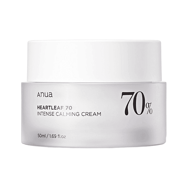 Интенсивный барьерный крем на основе хауттюйнии Anua Heartleaf 70% Intense Calming Cream